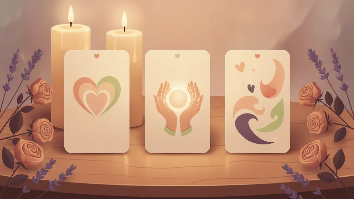 Cómo se lee una tirada de tarot del amor