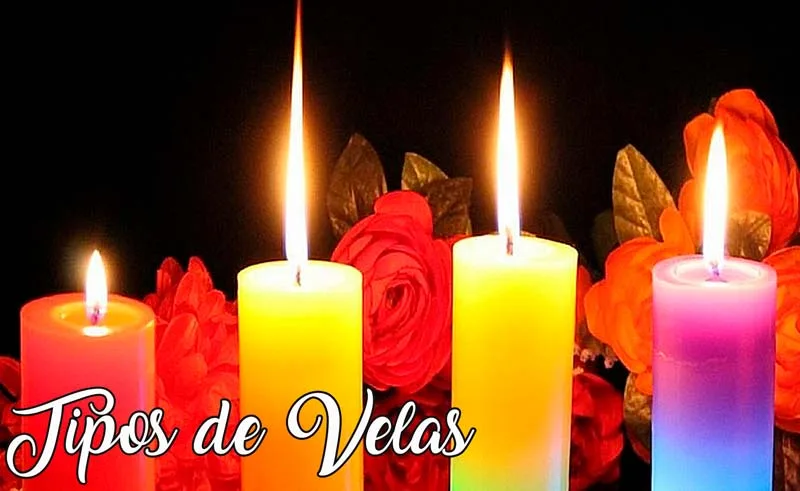 Tipos de velas y su significado en los rituales